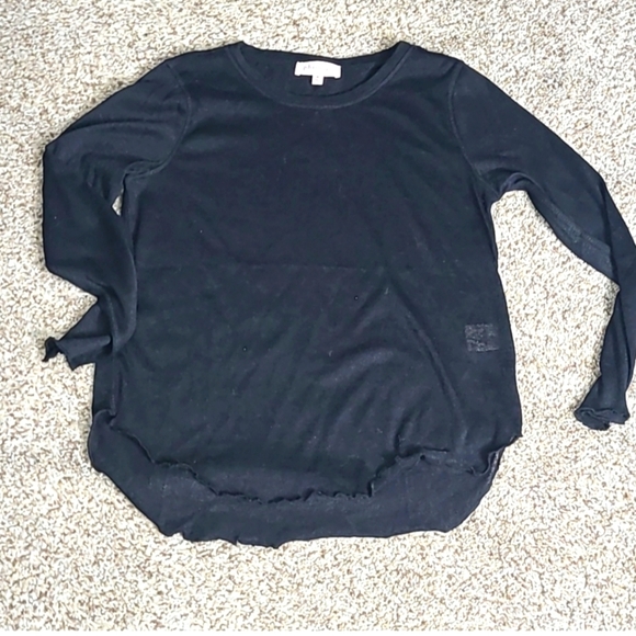 Philosophy Republic Clothing Black Knit Top - Picture 1 of 6
